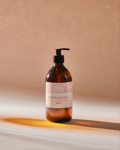 verbena + geranium + cedar wash