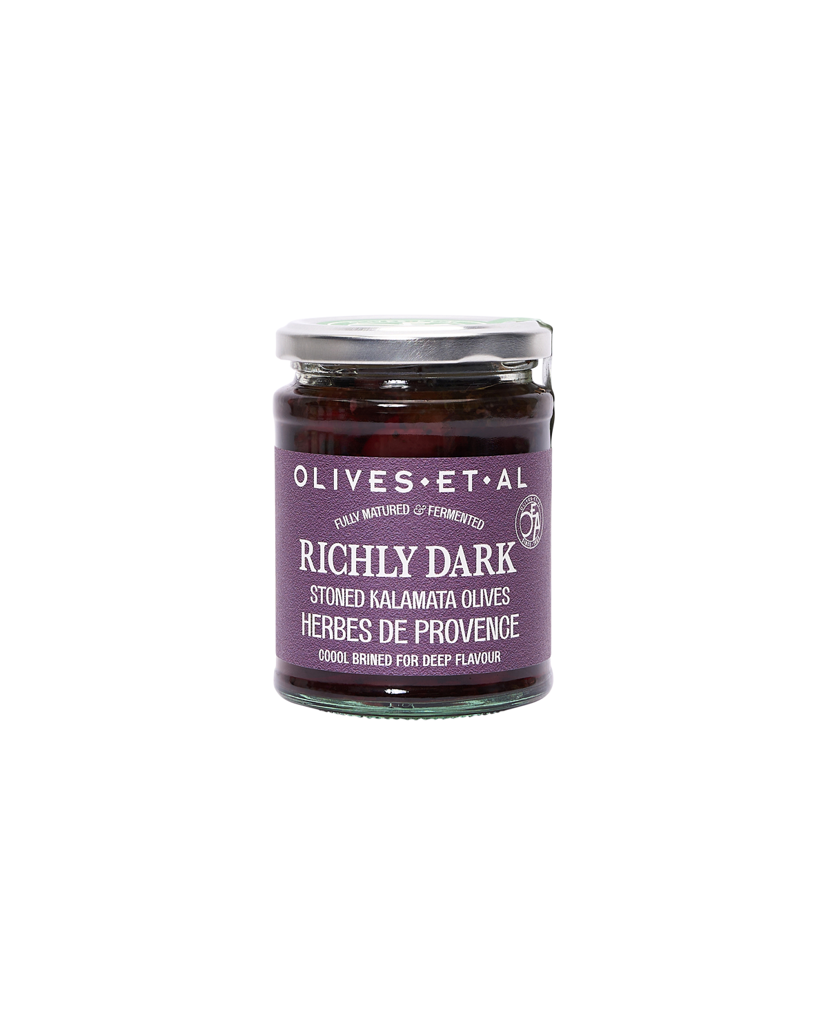 Richly Dark Pitted Kalamata Olives with Herbes de Provence