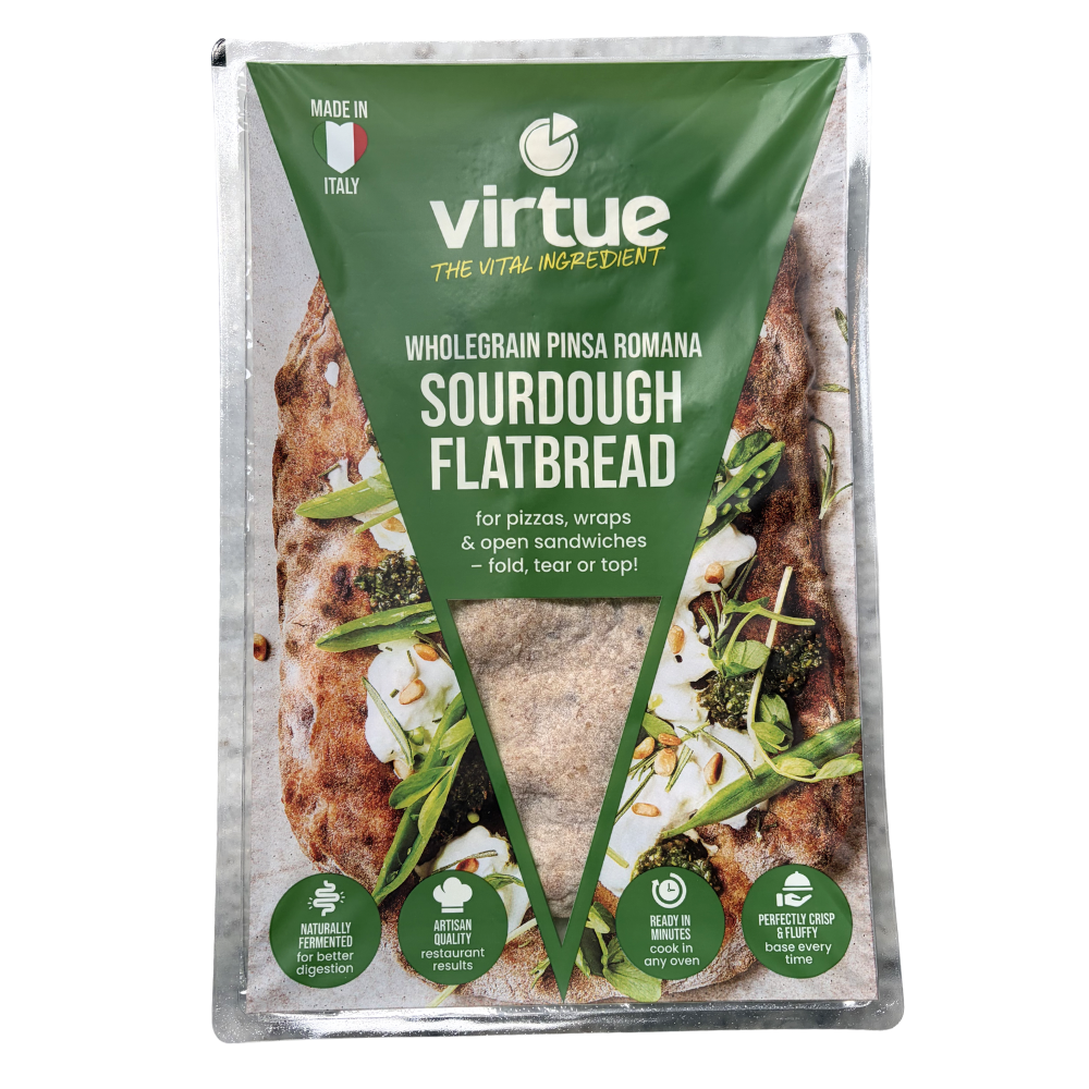 Wholemeal Pinsa Romana Sourdough Ambient Flatbread