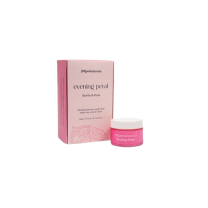 Evening Petal Candle Melts Into Hand Cream
