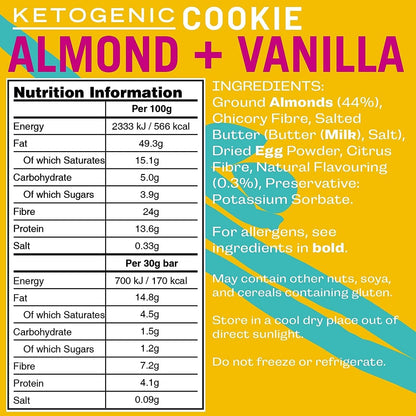 Almond + Vanilla Keto Cookie