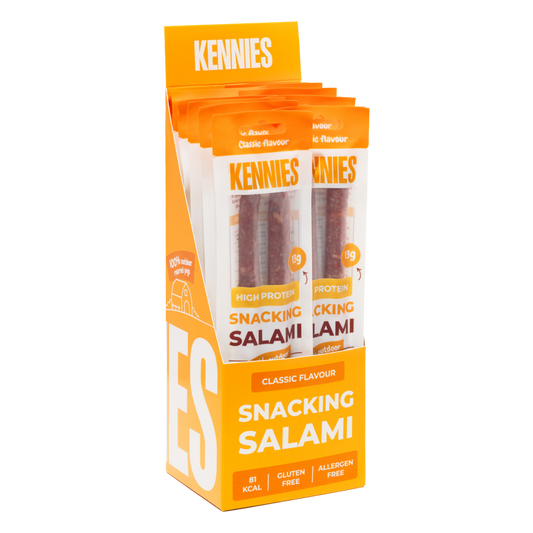 Kennies – Classic Snacking Salami – 12x30g