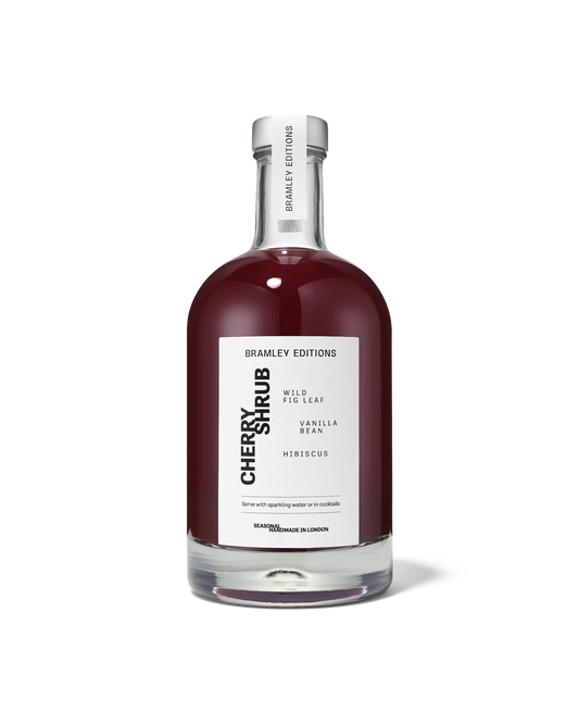 Cherry Shrub | fig leaf | vanilla | hibiscus