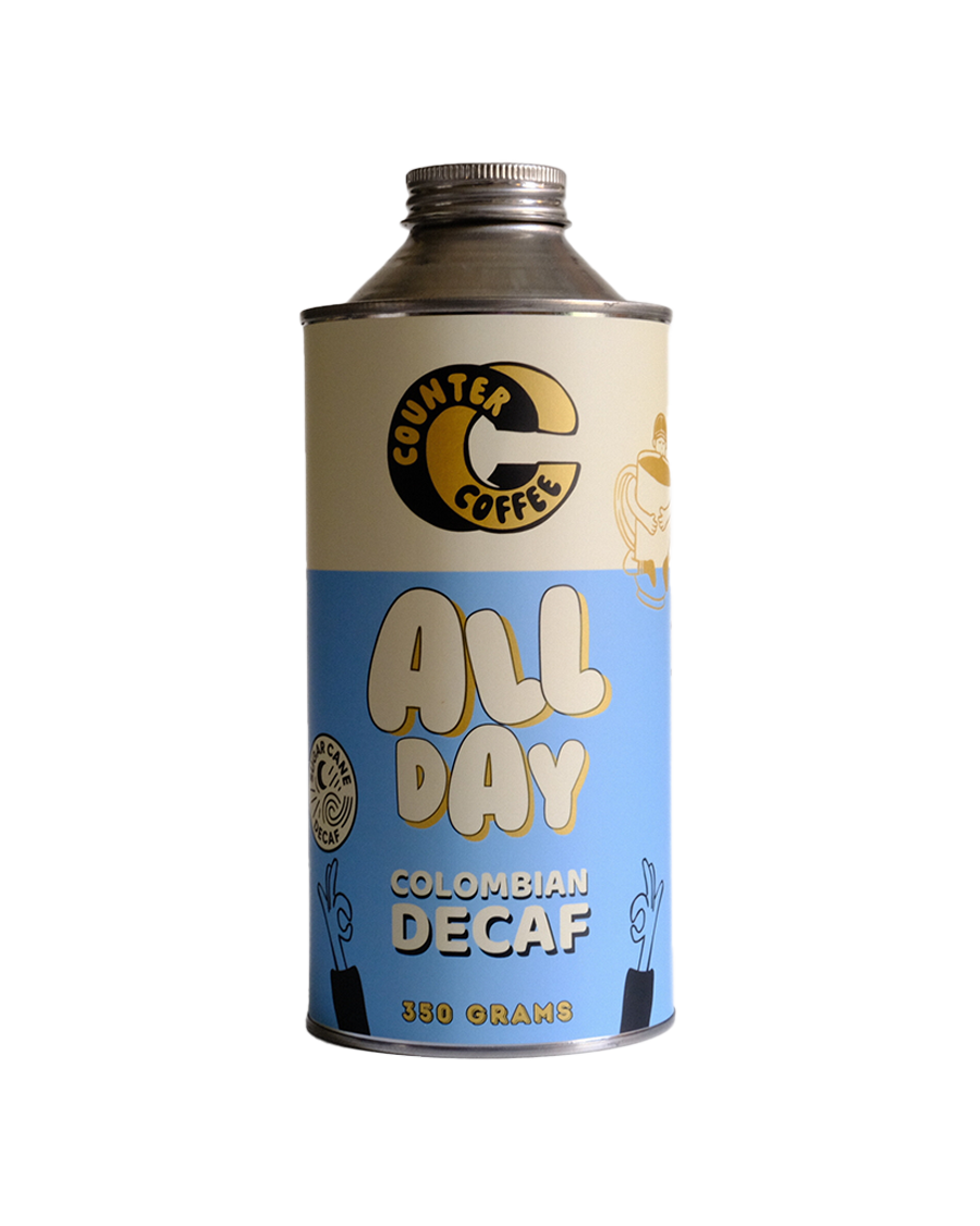 All Day Decaf: Sugar Cane Processed Coffee Beans