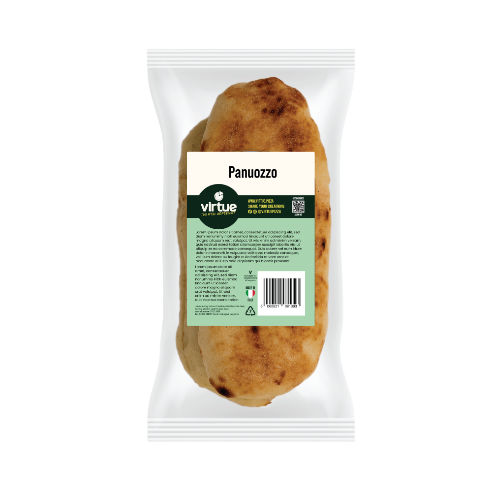 Italian Panuozzo Bun, Ambient, 2x250g