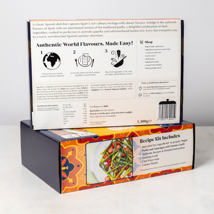 Spanish Vegan Paella Recipe Kit