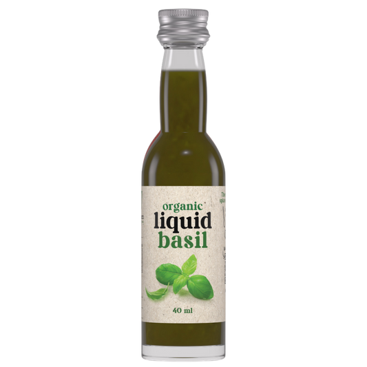 Organic Liquid Herb Basil, 12 x 40ml