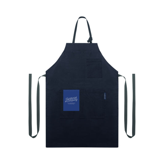 Staples Full Bib Apron - Navy blue