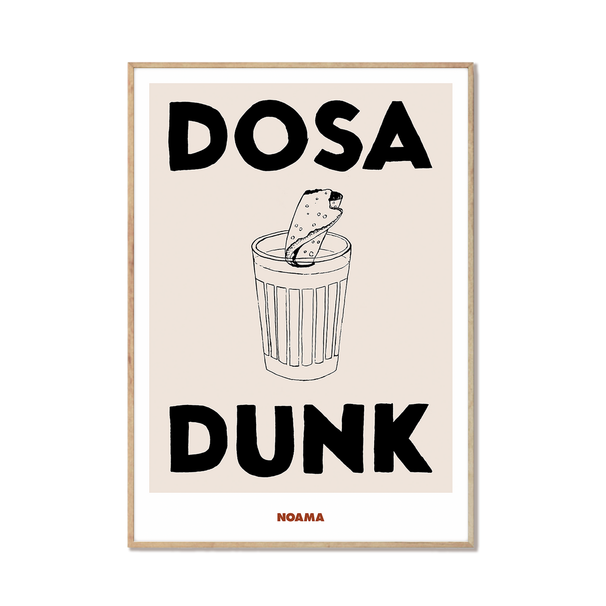 Dosa Dunk Art Print