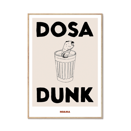 Dosa Dunk Art Print
