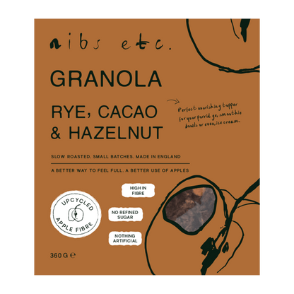 Rye, Hazelnut & Cacao Granola