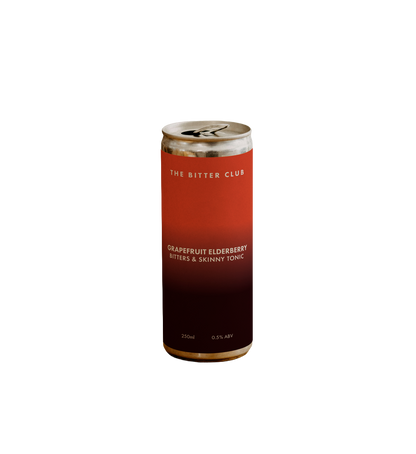 Grapefruit Elderberry Bitters & Tonic
