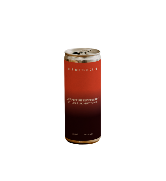 Grapefruit Elderberry Bitters & Tonic