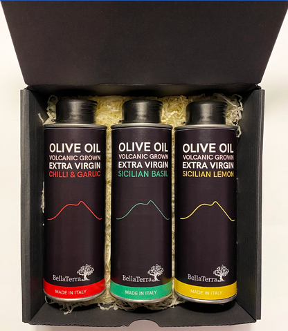 Sicilian Gourmet Gift Box - Volcanic Extra Virgin Olive Oil