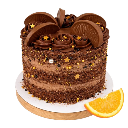 Chocolate Orange Bento Cake - 5 inch