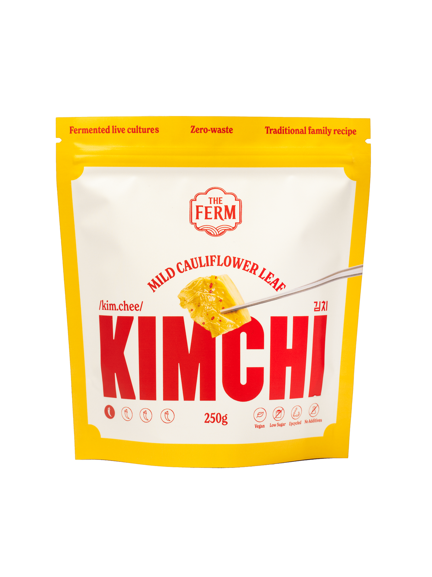 Mild Cauliflower Leaf Kimchi