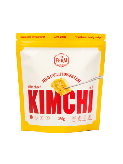 Mild Cauliflower Leaf Kimchi