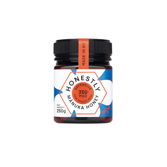 Honestly 350+ MGO Mānuka Honey (Defensive) - 250g