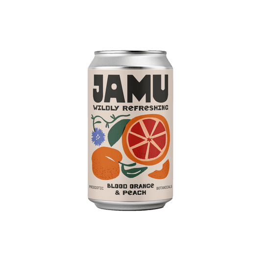 Blood Orange & Peach Premium Soda