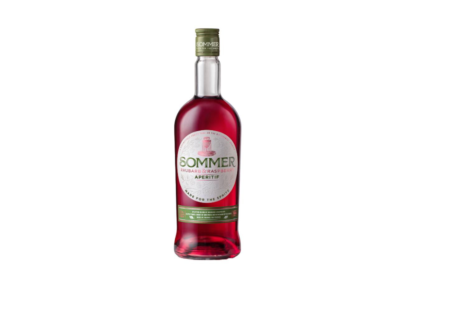 Sommer Rhubarb & Raspberry Aperitif