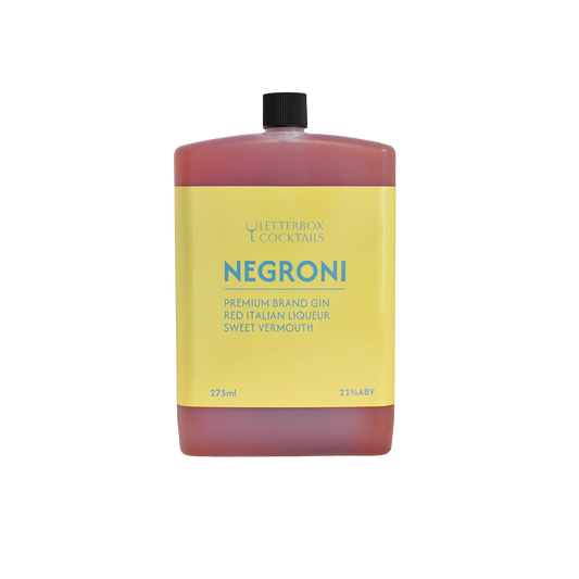 Negroni Letterbox Cocktail