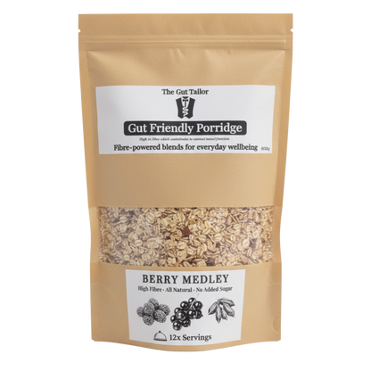 Gut Friendly Porridge (12 portions) - Berry Medley