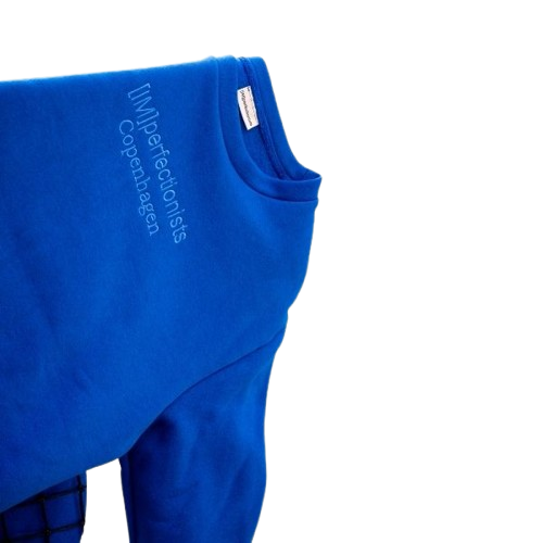 Navy Blue Tiger Unisex Sweatshirt - L