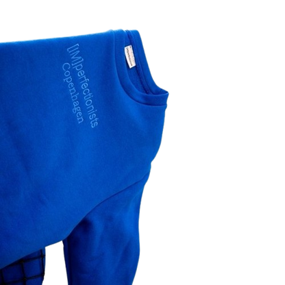 Navy Blue Tiger Unisex Sweatshirt - L