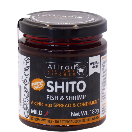 The Ghanaian Chilli Sauce with Smoked Fish & Smoked Shrimps
