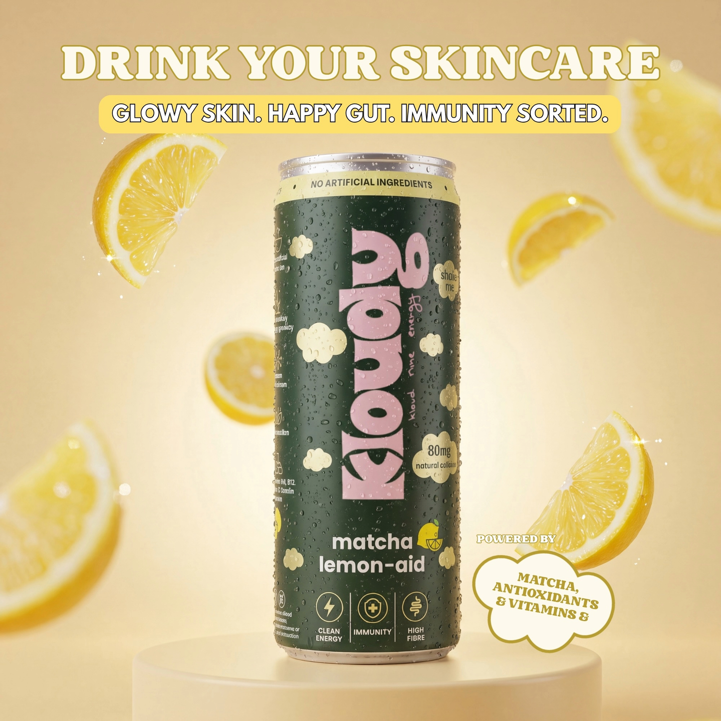 Kloudy Matcha Functional Energy Drink