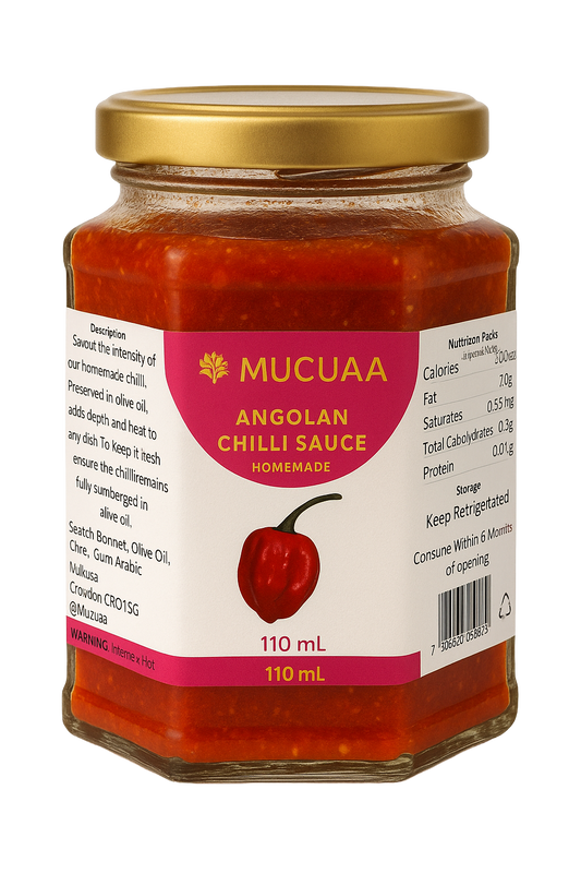 Mucuaa Angolan Chilli Sauce