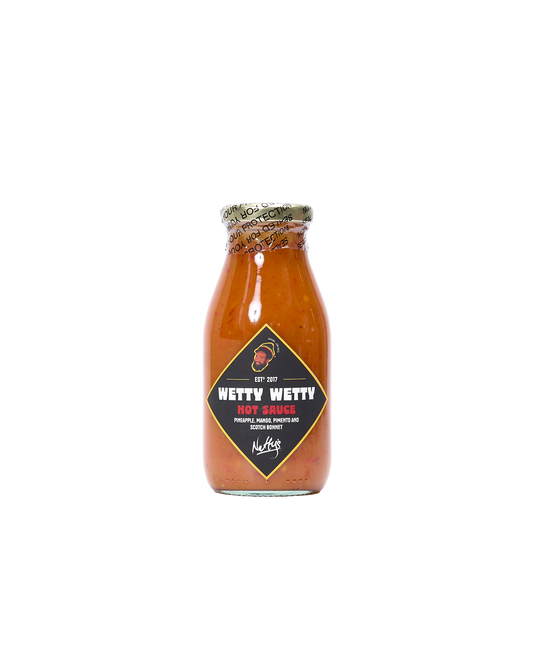 Natty's Wetty Wetty Sauce: Pineapple, Mango & Scotch Bonnet