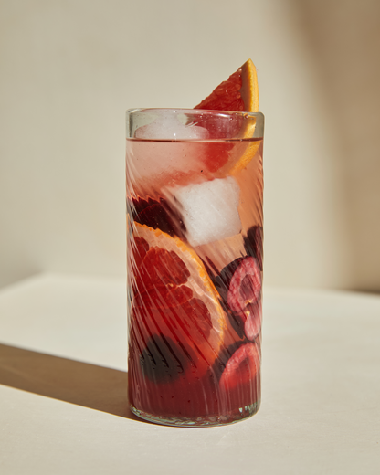 Cherry Shrub | fig leaf | vanilla | hibiscus