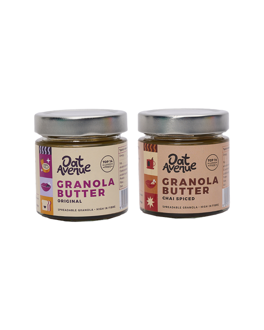 Granola Butter Duo – Chai Spiced & Original