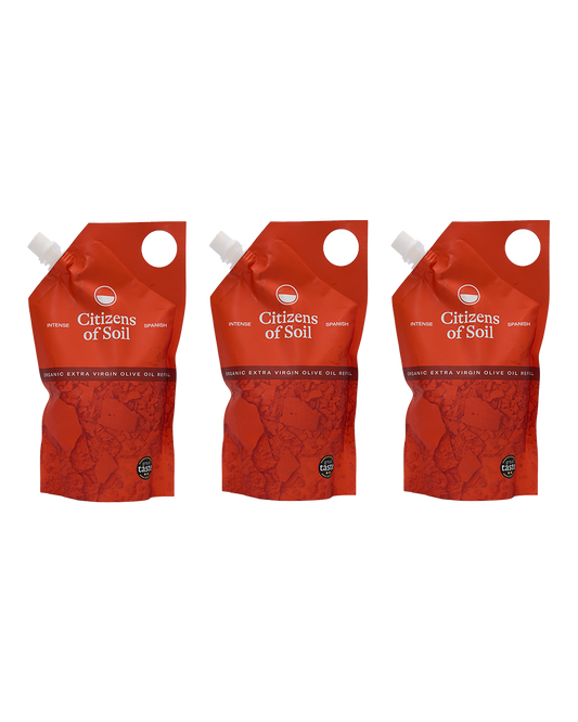 Spanish Olive Oil Refill Trio