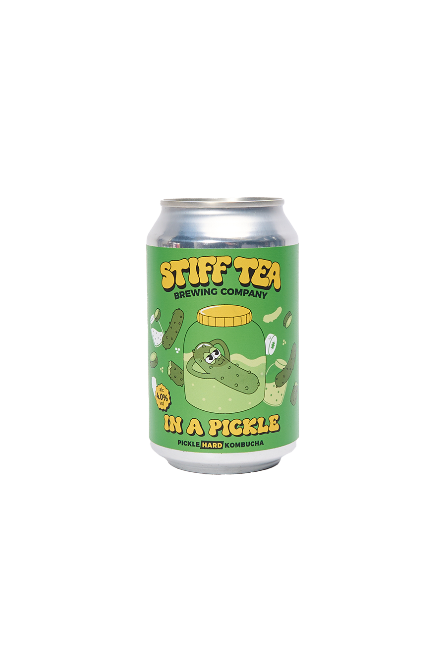 In A Pickle': Hard Pickle Juice Kombucha (4.5%)